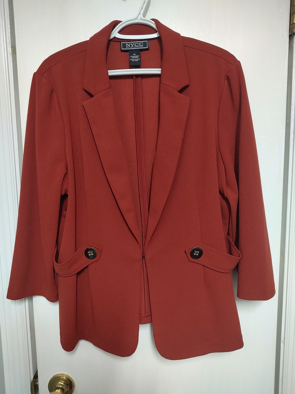 NYCC Women's Burnt Orange Blazer